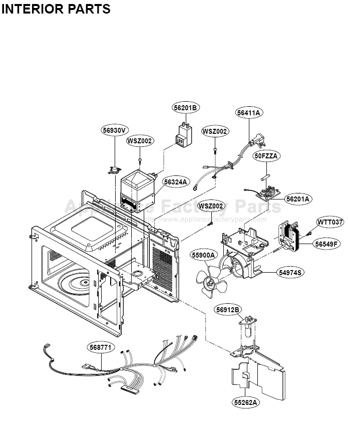 Dometic CDMW07B Parts Microwaves