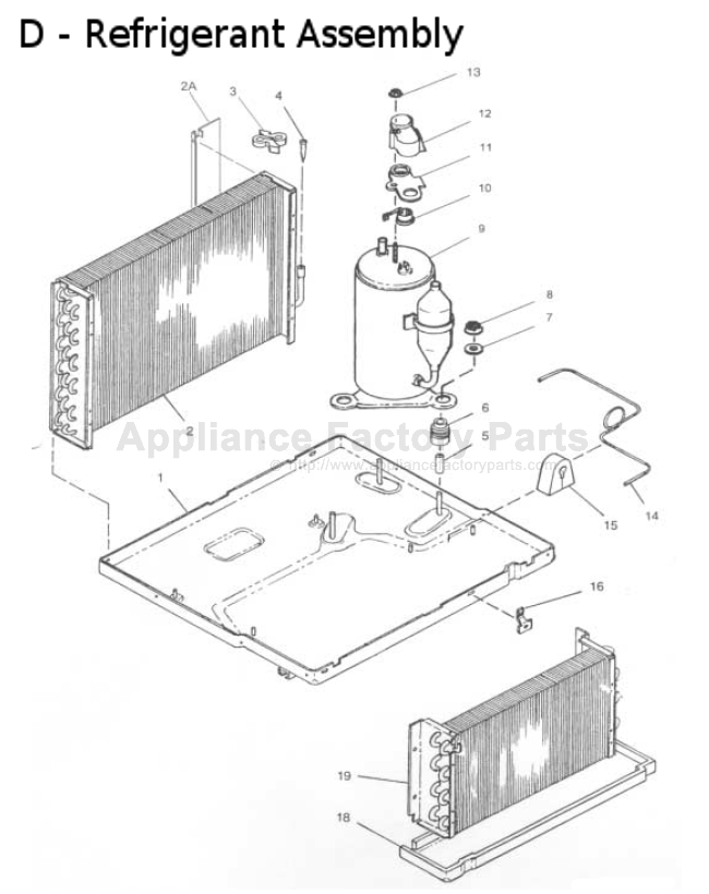 Maytag M6q10f2a B Parts Air Conditioners