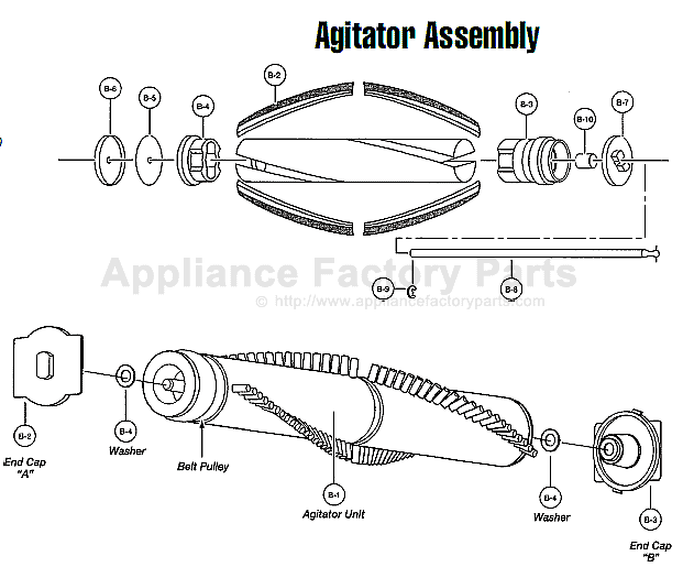 Panasonic V6830 Parts Vacuum Cleaners