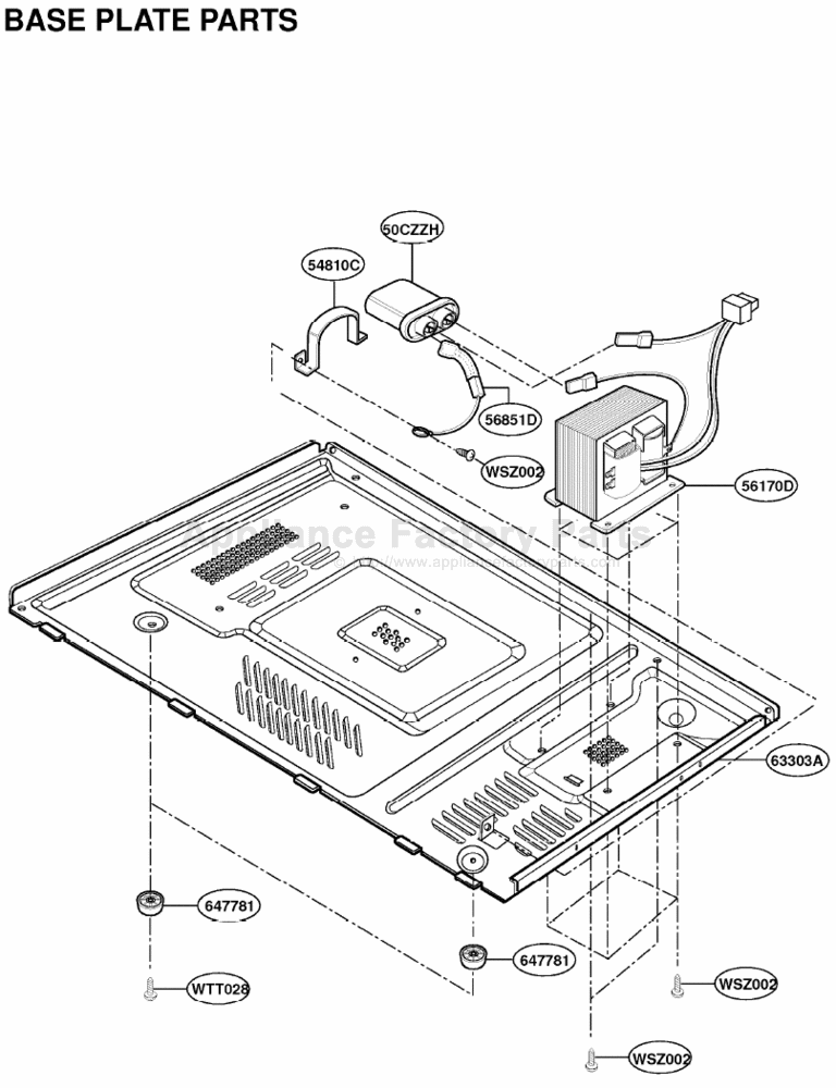 Lg MS-103XD Parts | Microwaves