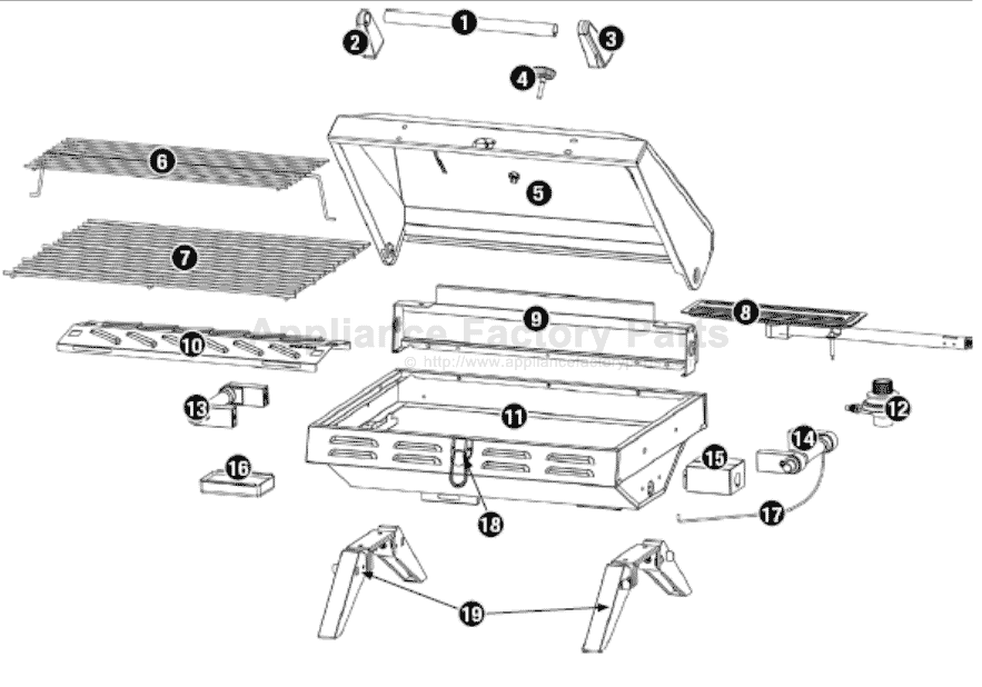 Uniflame HBT920W Parts Grills