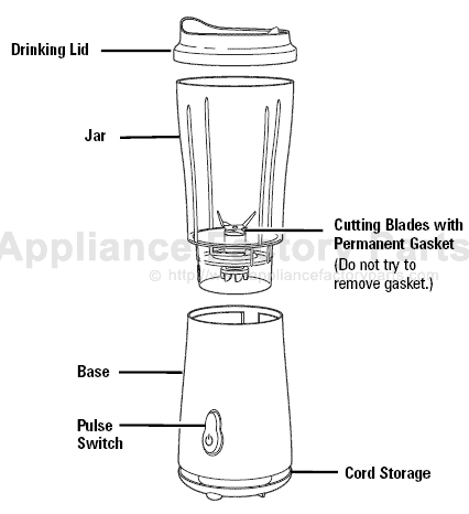Hamilton Beach 51101R Parts | Find Small Appliance Parts Here