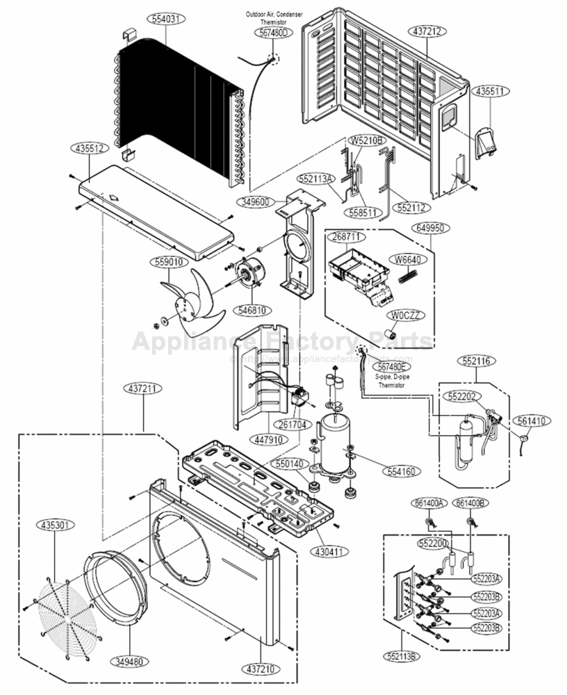 Lg LMU186HV Parts Air Conditioners