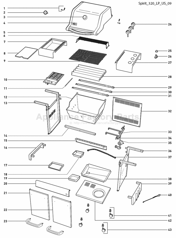 er 4430301 Parts Grills