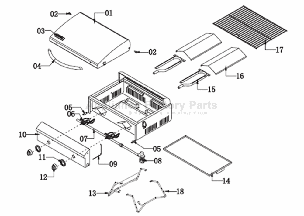 Nex - Old 820-0015 - Old Parts | Find Grill Parts Here