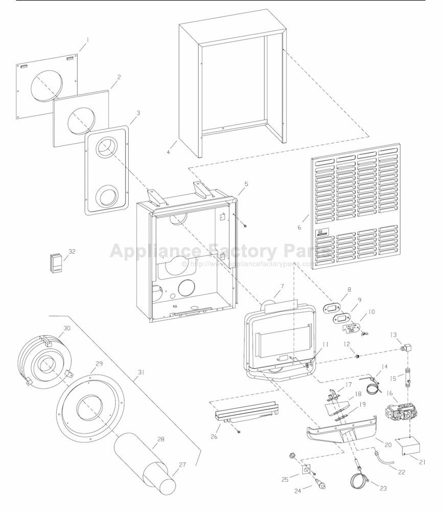 Empire DV-210-SG Parts | HVACs