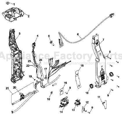 Hoover F7412-900 Parts | Vacuum Cleaners