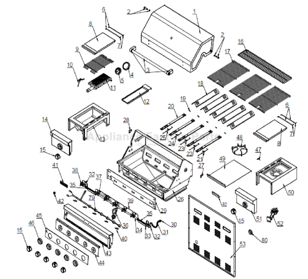 Kitchenaid 730-0893D Parts | Find Grill Parts Here