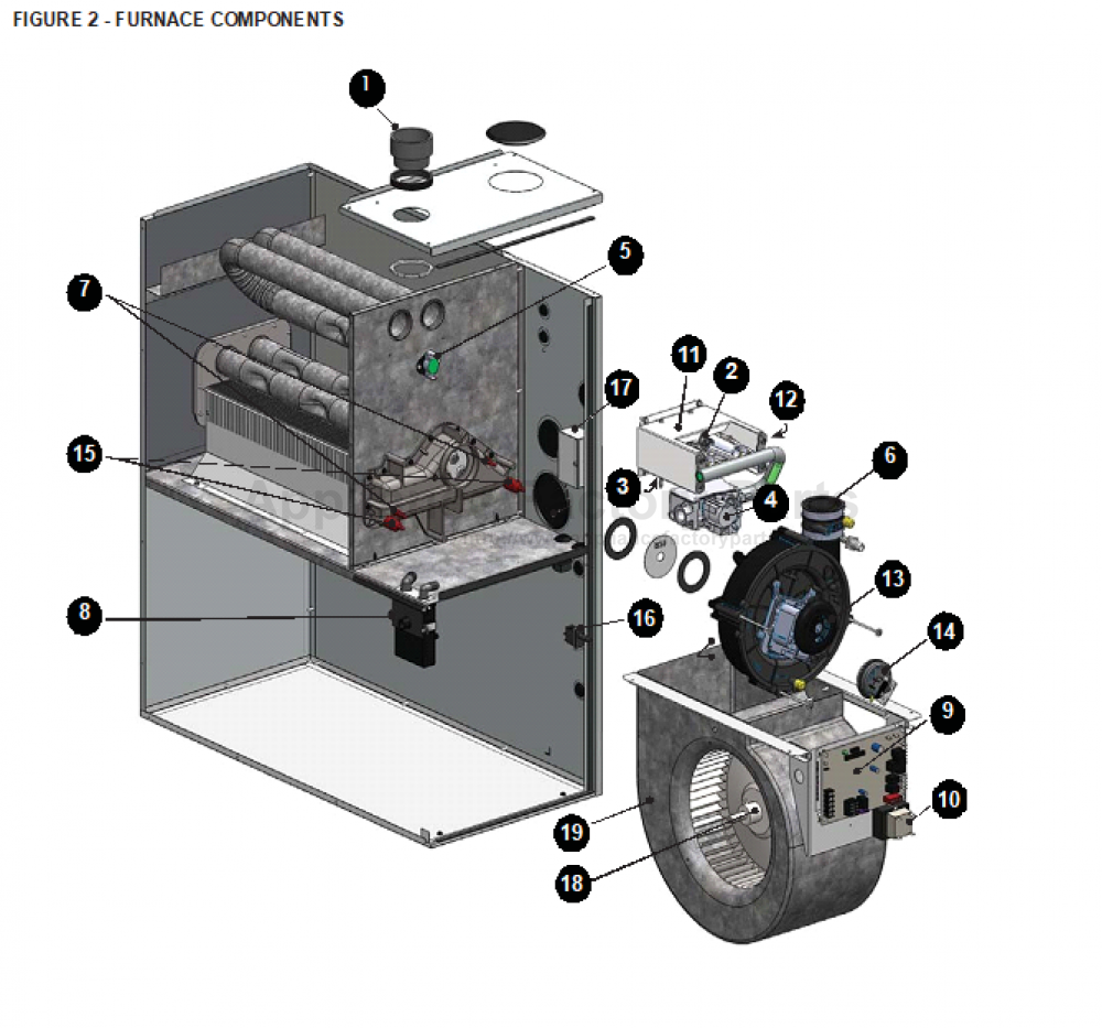 Napoleon NBM030S2A Parts HVACs