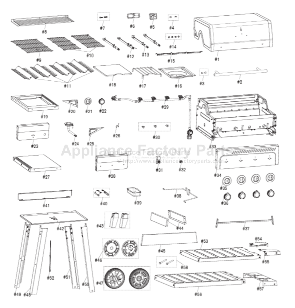 Charbroil 463218125 Parts | Find Grill Parts Here