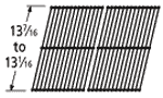 Rectangular Cooking Grids, 13 7/16” to 13 1/16”