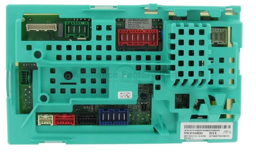 Washer Part # W10480261 - Whrlpool Washer Electronic Control Board