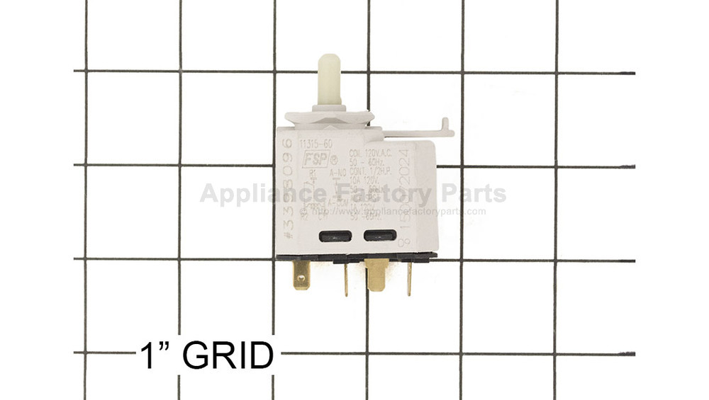 Whirlpool Dryer Part # WP3398096 - Relay-Pts Dr