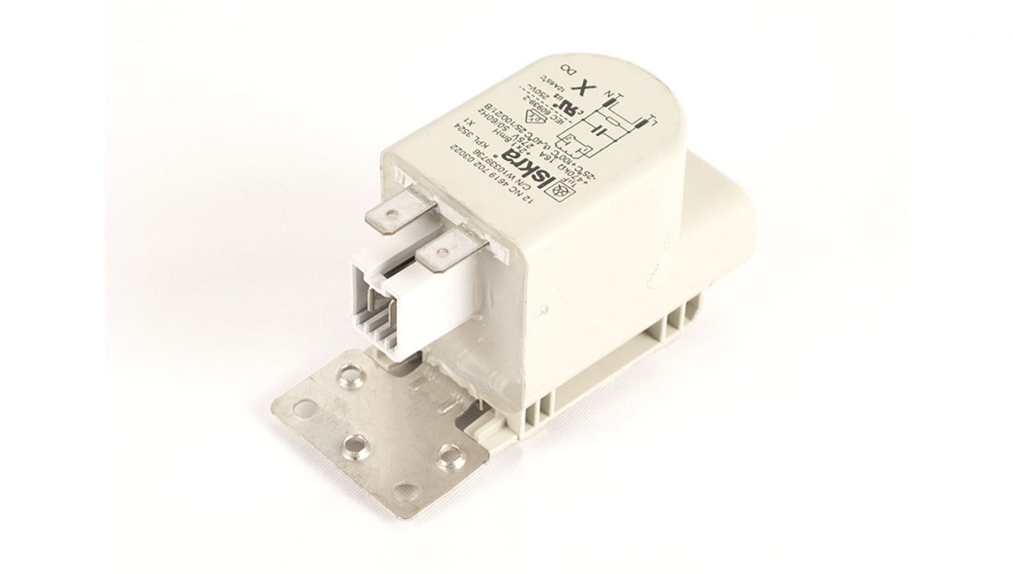 Washer Part # WPW10367632 - Whirlpool Washer Noise Filter