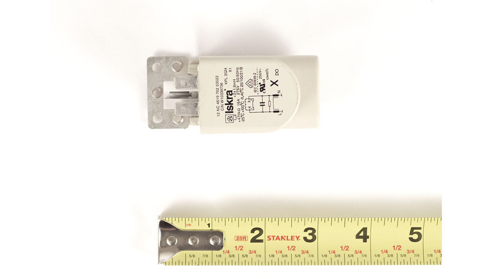 Washer Part # WPW10367632 - Whirlpool Washer Noise Filter